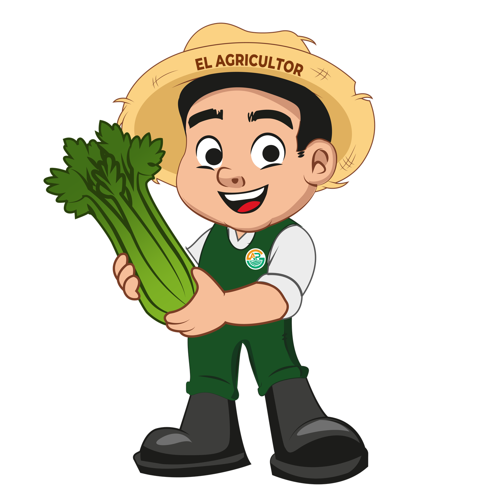 Agricultor feliz